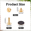 Brass Rivets Nails Set FIND-WR0012-63A-2