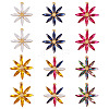 24Pcs 6 Colors Acrylic Rhinestone Pendants FIND-TA0002-79-2