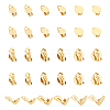 Unicraftale 30Pcs 3 Styles 304 Stainless Steel Clip-on Earring Findings FIND-UN0003-60-1