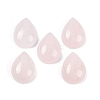 Natural Rose Quartz Cabochons G-H094-01A-07-1