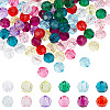 360Pcs 12 Colors Transparent Acrylic Beads TACR-HY0001-05-1
