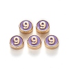 Alloy Enamel Beads ENAM-R055-04-09-RS-1