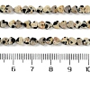 Natural Dalmatian Jasper Beads Strands G-M403-A31-01-5