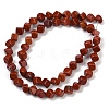 Natural Red Jasper Beads Strands G-A257-A22-01-3