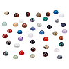40Pcs 20 Styles Natural Mixed Gemstone Cabochons G-PH0002-55-7