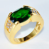 Brass with Cubic Zirconia Finger Rings FS-WG2B993-15-1