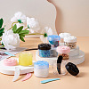 Plastic Facial Mask Stick Cosmetic Spatula Scoop & Bottle DIY-CW0001-28-5