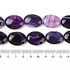 Natural Striped Agate/Banded Agate Beads Strands G-Q182-01G-5