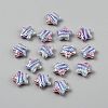 15Pcs Printed Resin Beads RESI-CJC0006-036A-1