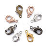 Brass Lobster Claw Clasps KK-901-M-1