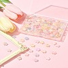 200Pcs Gradient Color Transparent Acrylic Beads MACR-FS0002-03-9