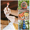 6Pcs 5 Colors DIY Alloy Beadable Crochet Hooks AJEW-TA0003-51-9