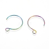 Ion Plating(IP) 304 Stainless Steel Earring Hooks STAS-L216-02A-M-2