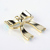 Bowknot Alloy Enamel Pendants X-ENAM-Q033-22C-3