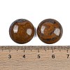 Natural Tiger Iron Cabochons G-T020-18mm-31-3