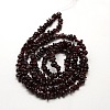 Natural Garnet Beads Strands G-P035-14-3