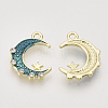 Alloy Enamel Pendants X-ENAM-N051-21B-2