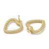 Rack Plating Brass Charms KK-Q775-24G-2