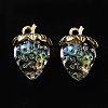 Transparent Acrylic Pendants MACR-K335-04A-01-3