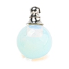 Opalite Perfume Bottle Pendants G-K338-22P-09-1