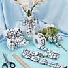 Polyester Ribbons SRIB-WH0011-354C-4