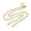 Brass Cable Chain Necklace Making KK-K337-12G-13-1
