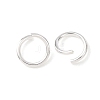 Brass Open Jump Rings KK-G604-08S-04-2