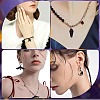 36Pcs 6 Style Halloween Theme Alloy Enamel Pendants FIND-SC0004-37-5