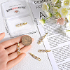 6Pcs Brass Fold Over Clasps ZIRC-BBC0002-70G-3
