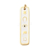 304 Stainless Steel Pendants FIND-T075-05G-1