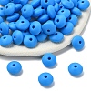 100Pcs Food Grade Eco-Friendly Silicone Beads SIL-YW0001-84F-1