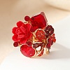 Personality Alloy Rhinestones Ring VB4094-7-2