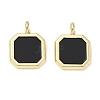 Alloy Acrylic Pendants AL-CBA4262-03G-02-1
