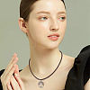 2Pcs Braided Round Leather Cord Necklace Making NJEW-BBC0001-19A-02-6