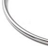 304 Stainless Steel Simple Plain Bangle for Women BJEW-F461-01I-P-2