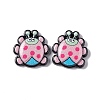 Opaque Resin Cabochons LS-RESI-C027-01E-2