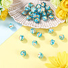 30Pcs Handmade Gold Sand Lampwork Beads LAMP-TA0002-37C-4