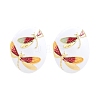 Alloy Enamel Boho Stud Earrings PW-WGBCA2B-02-1