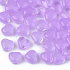 Transparent Spray Painted Glass Beads LS-GLAA-N035-02-A04-1