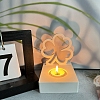 Food Grade Clover Decoration Candlestick Silicone Molds PW-WGB2C21-01-2