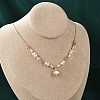 Pearl Pendant Necklaces NJEW-P325-02G-3