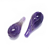 Natural Amethyst Pendants G-F637-14G-2