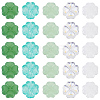 150Pcs 5 Colors Spray Painted Glass Beads GLAA-PA0001-53-7