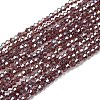 Glass Beads Strands EGLA-S056-2mm-01-1