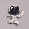 Astronaut Plastic Brooch for Backpack Clothes JEWB-TAC0007-24-1