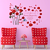 Valentine's Day Theme PVC Wall Stickers DIY-WH0228-222-4