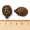 Natural Tiger Eye Carved Hedgehog Statues Ornament DJEW-C019-03C-3