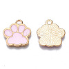 Alloy Enamel Pendants X-ENAM-T016-22LG-RS-4