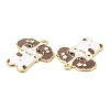 Alloy Enamel Pendants FIND-C037-19G-03-2