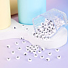 Yilisi 500Pcs Acrylic Horizontal Hole Letter Beads OACR-YS0001-03A-4